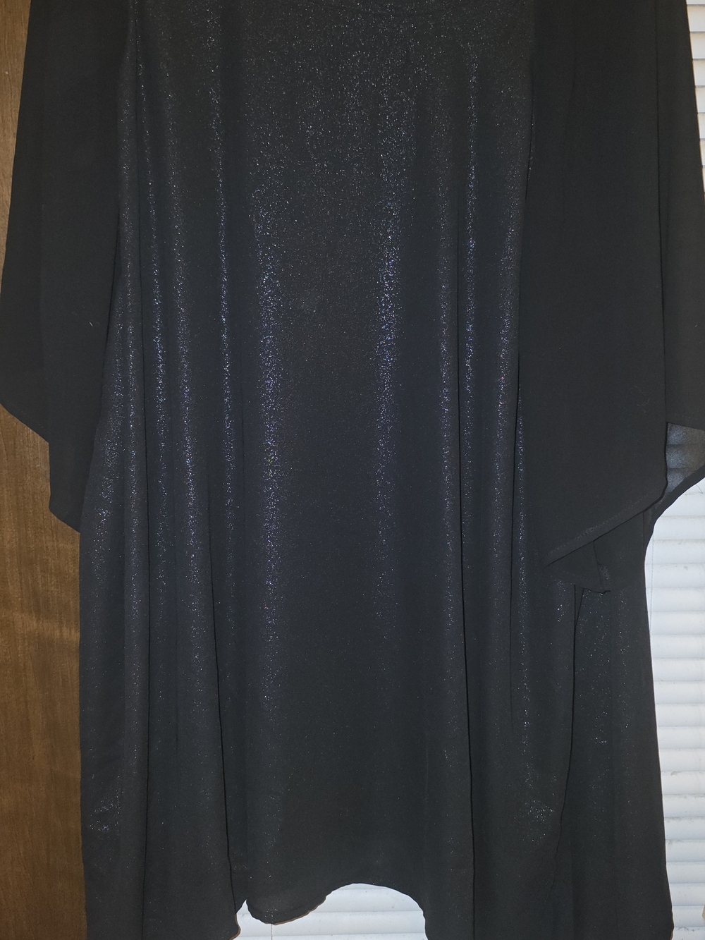 Torrid Black Shimmery Evening Dress Sz 6